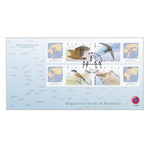 Migratory Birds of Namibia FDC